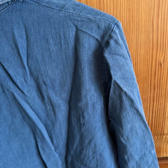 Free People Blue Denim Tunic Dress - Picture 7 of 7